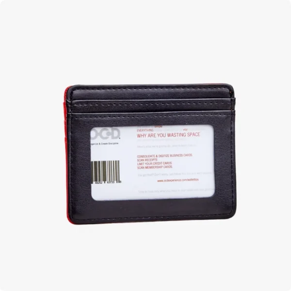 The Slim O.C.D. Red Wallet